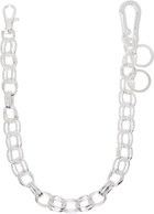 Martine Ali Silver Aria Wallet Chain Keychain