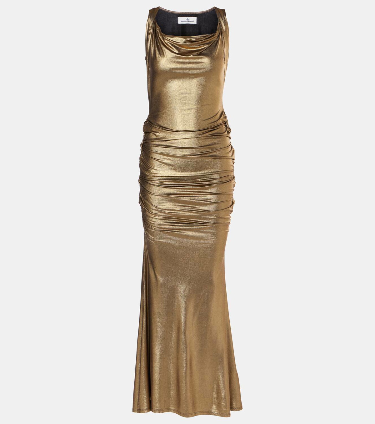 VIVIENNE WESTWOOD ワンピースドレス Liz draped jersey 1015429 Vivienne Westwood Liz draped jersey gown Vivienne Westwood