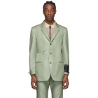 Off-White Green Contour Blazer