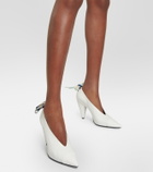Pucci - Croc-effect leather pumps