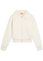 Guest In Residence Cross Country Textured Wool-blend Jacket Cream