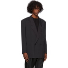 Fear of God Ermenegildo Zegna Black Wool Double-Breasted Blazer