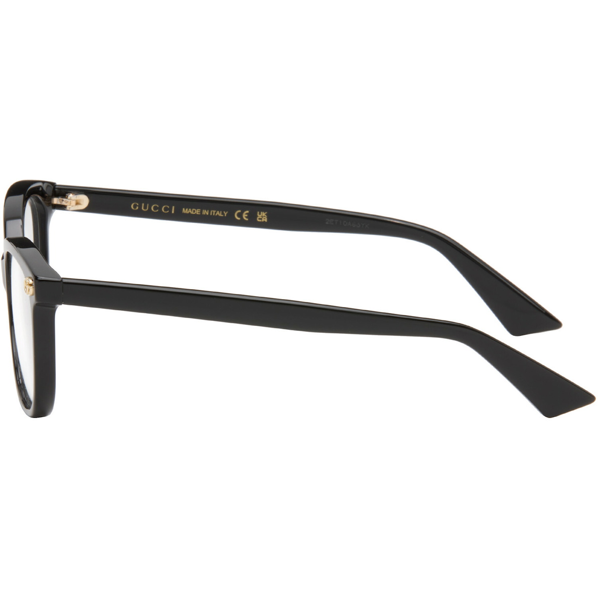 Gucci Black Square Glasses