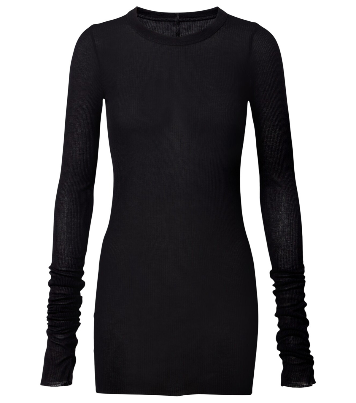 Rick Owens Black Porterville Edfu Long Sleeve T-Shirt Rick Owens