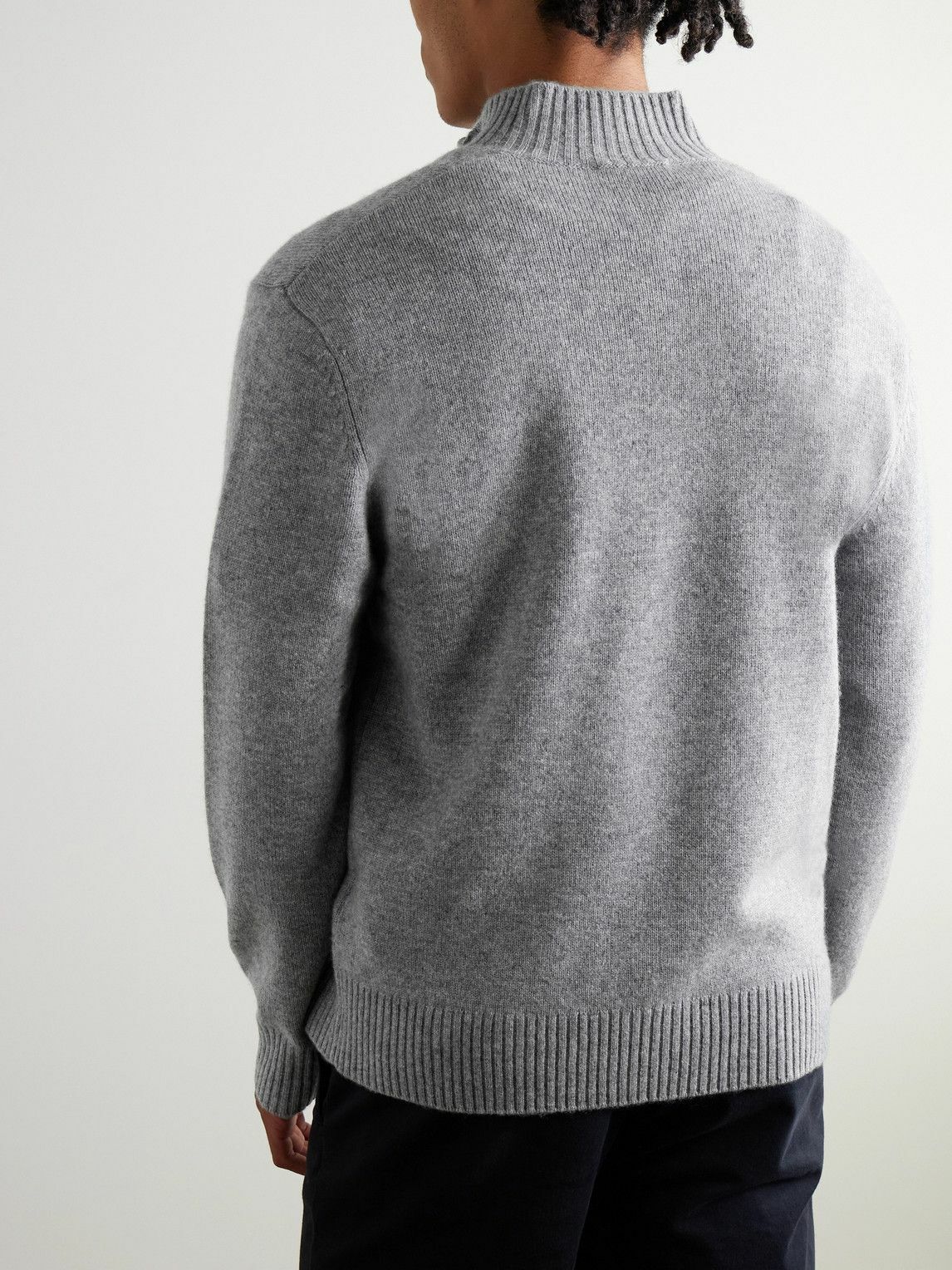 James Perse - Cashmere Half-Zip Sweater - Gray James Perse