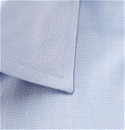 Giorgio Armani - Light-Blue Cotton-Twill Shirt - Men - Light blue