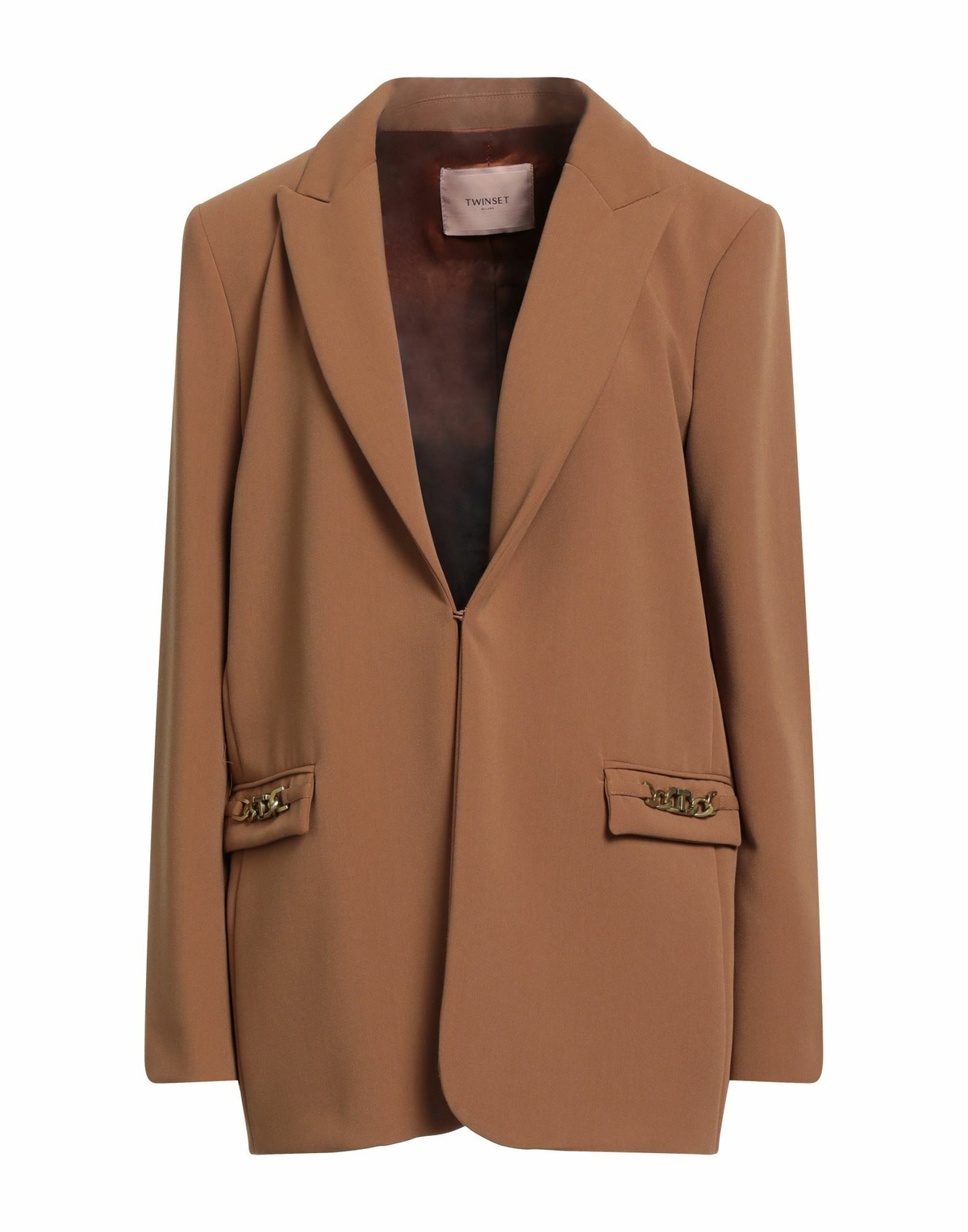 Twinset Womens Blazer Camel
