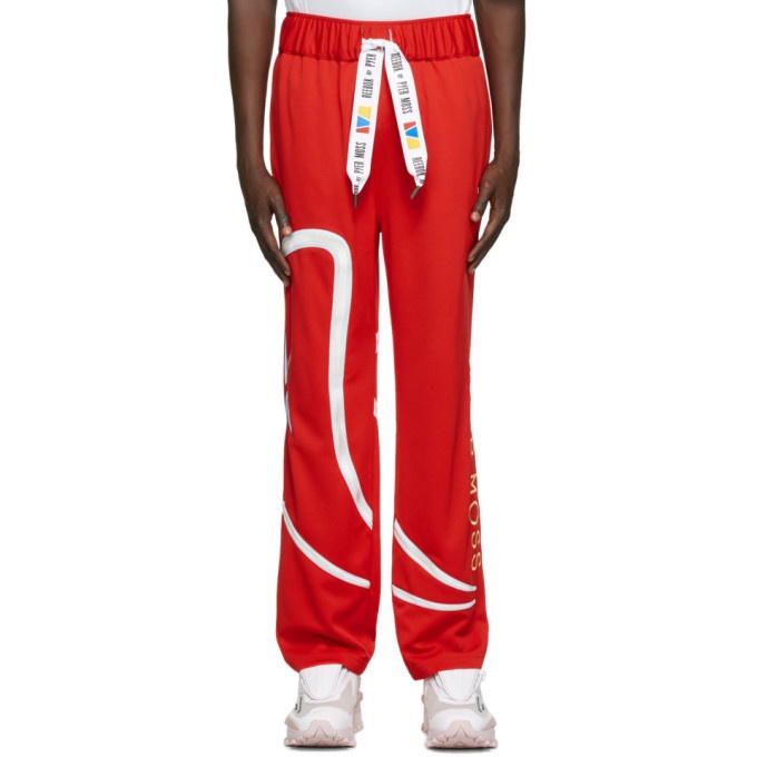 Photo: Reebok by Pyer Moss Red Vintage Lounge Pants