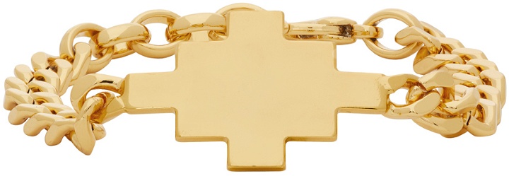 Photo: Marcelo Burlon County of Milan Gold Cross Bracelet