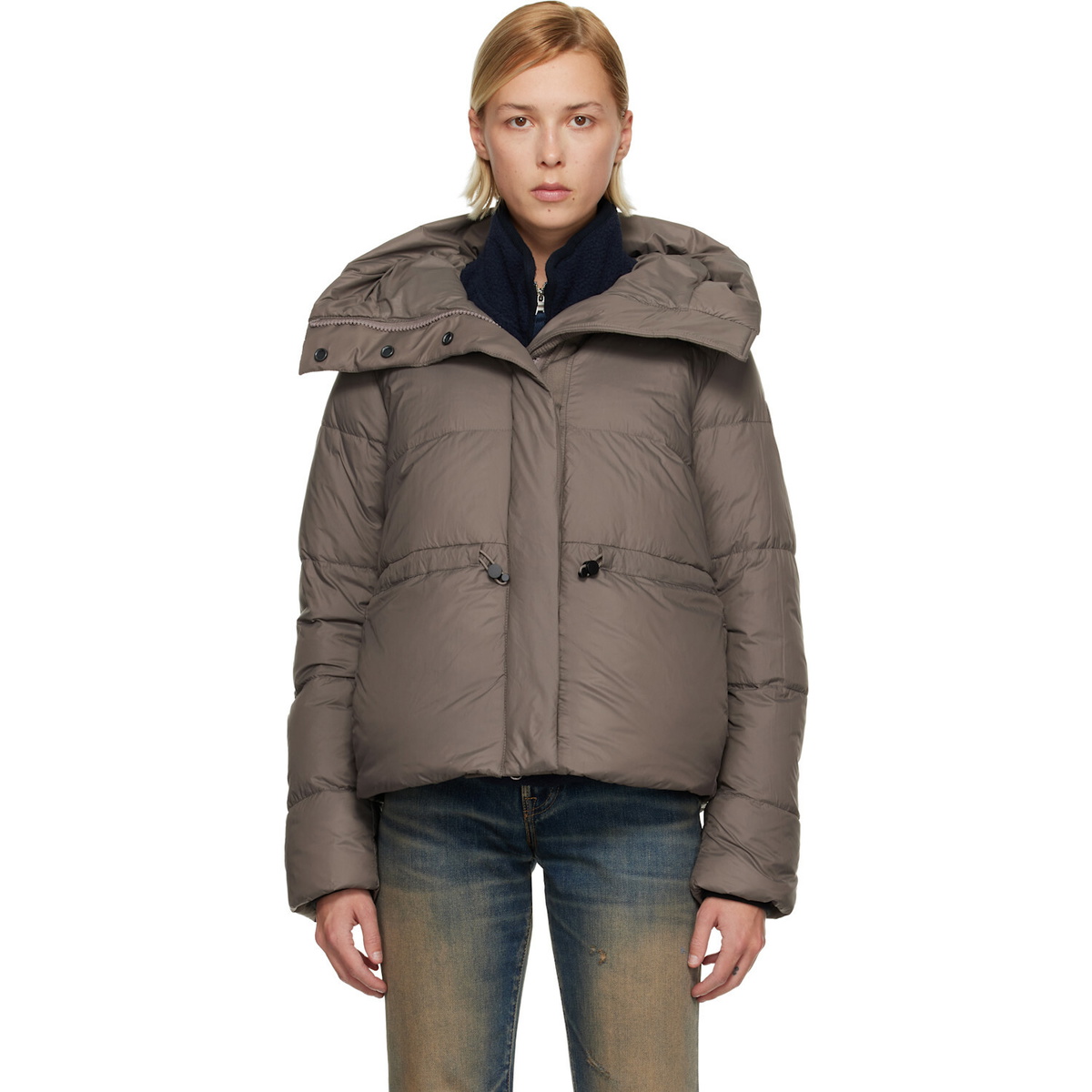 Canada Goose Taupe Montgomery Down Jacket