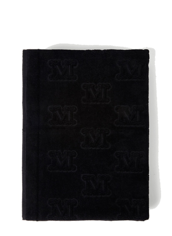 Photo: Monogram Towel in Black