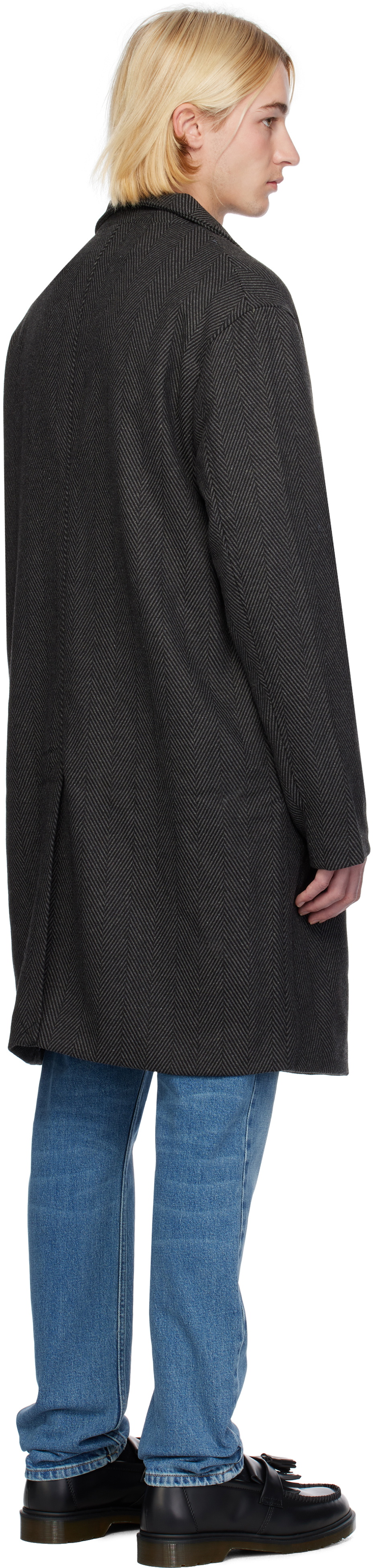 Ksubi Gray Battery Coat