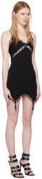 Dion Lee Black Garter Minidress