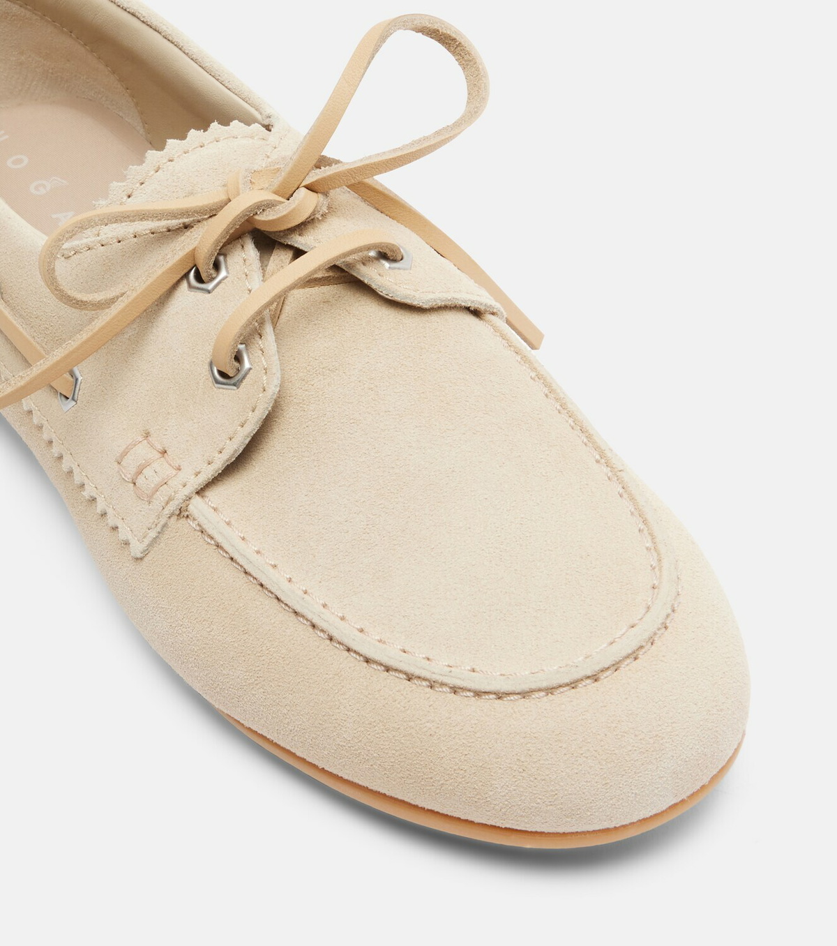 Hogan H693 suede boat shoes