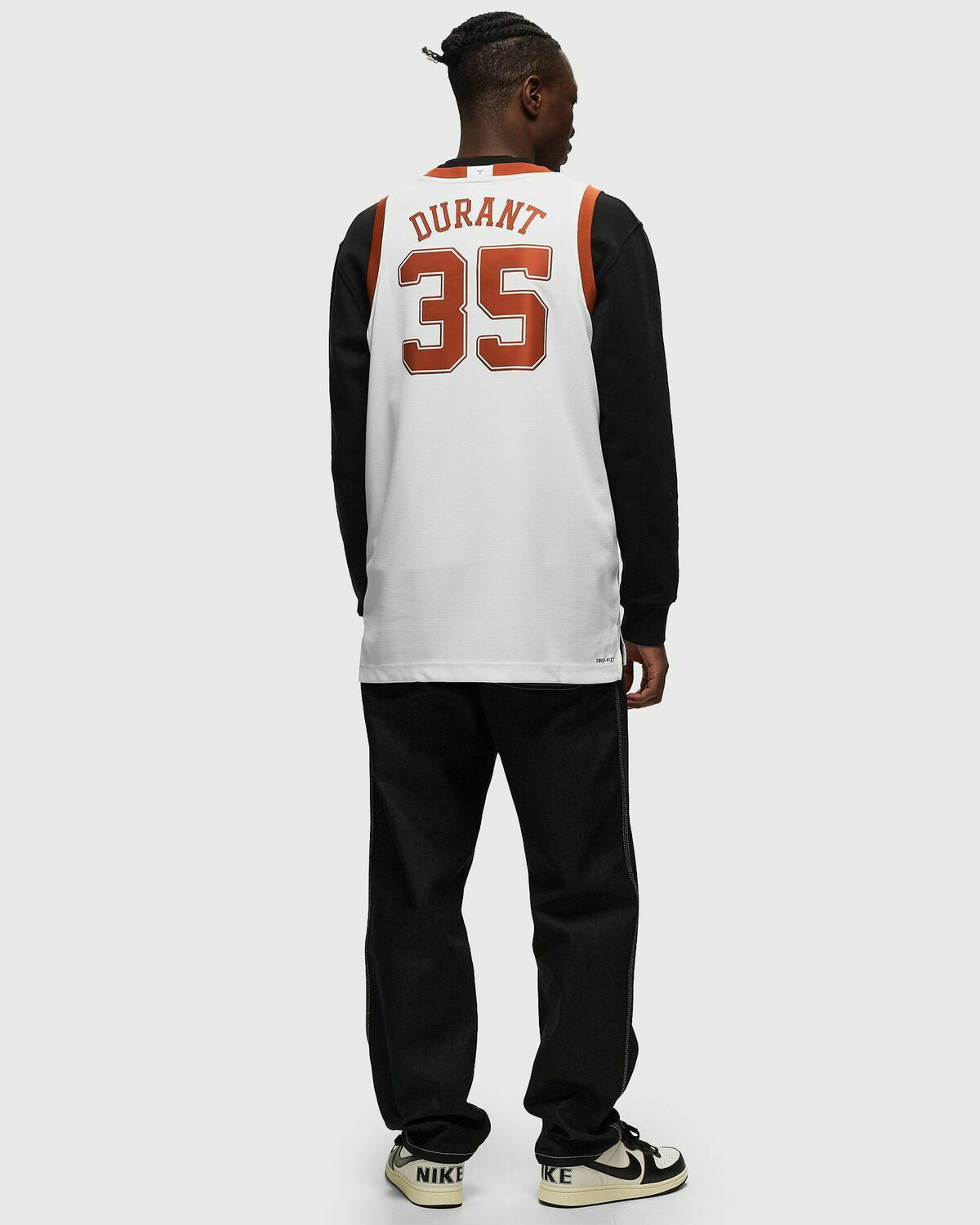 Nike College Jersey Texas Limited Kevin Durant #35 White