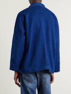 Blue Blue Japan - Textured-Cotton Overshirt - Blue
