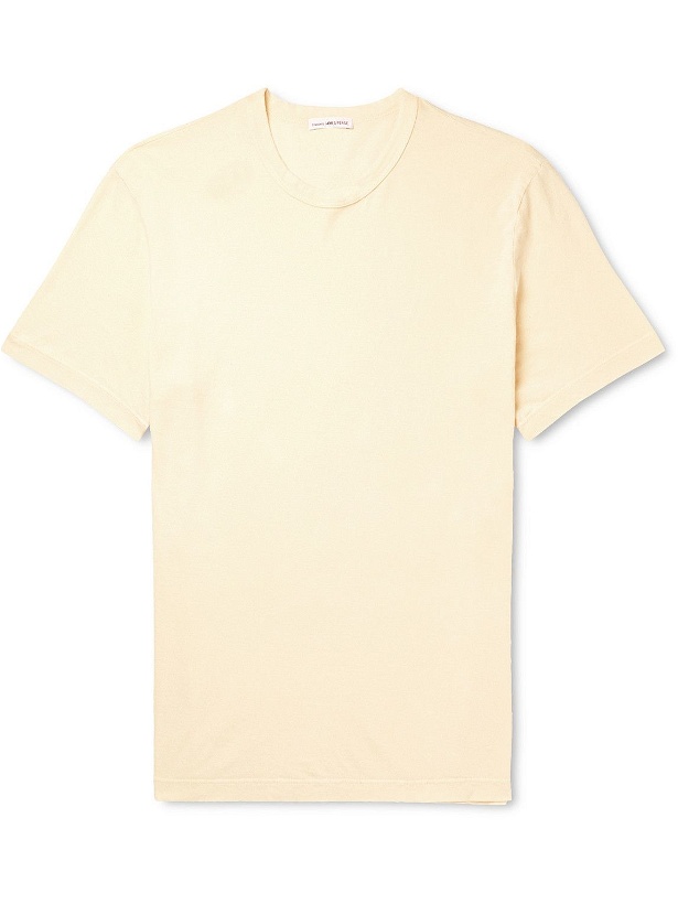 Photo: James Perse - Combed Cotton-Jersey T-Shirt - Neutrals