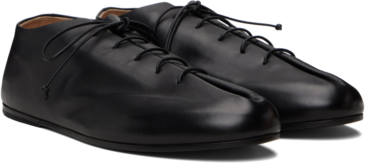 Marsèll Black Steccoblocco Leather Derbys