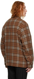 Burberry Brown Vintage Check Jacket