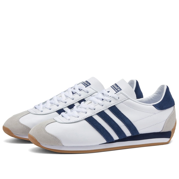 Photo: Adidas COUNTRY OG Sneakers in Ftwr White/Night Indigo/Gum4