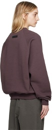 Essentials Purple Raglan Sweatshirt