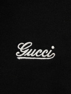 GUCCI Logo Cotton Jersey Shorts