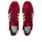 Adidas Men's Campus 80S OG Sneakers in Burgundy/White