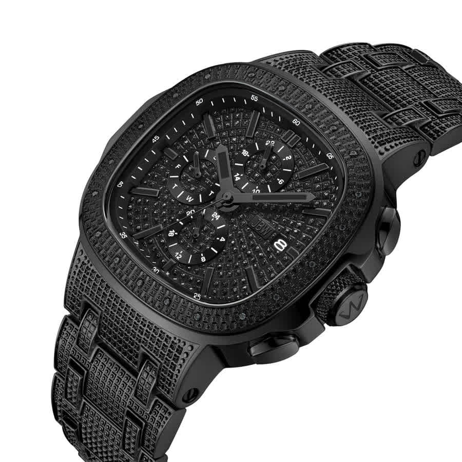 JBW Heist GMT Quartz Black Dial Unisex Watch J6380E