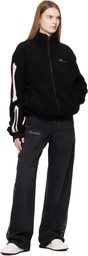 AMIRI Black Bones Fleece Jacket