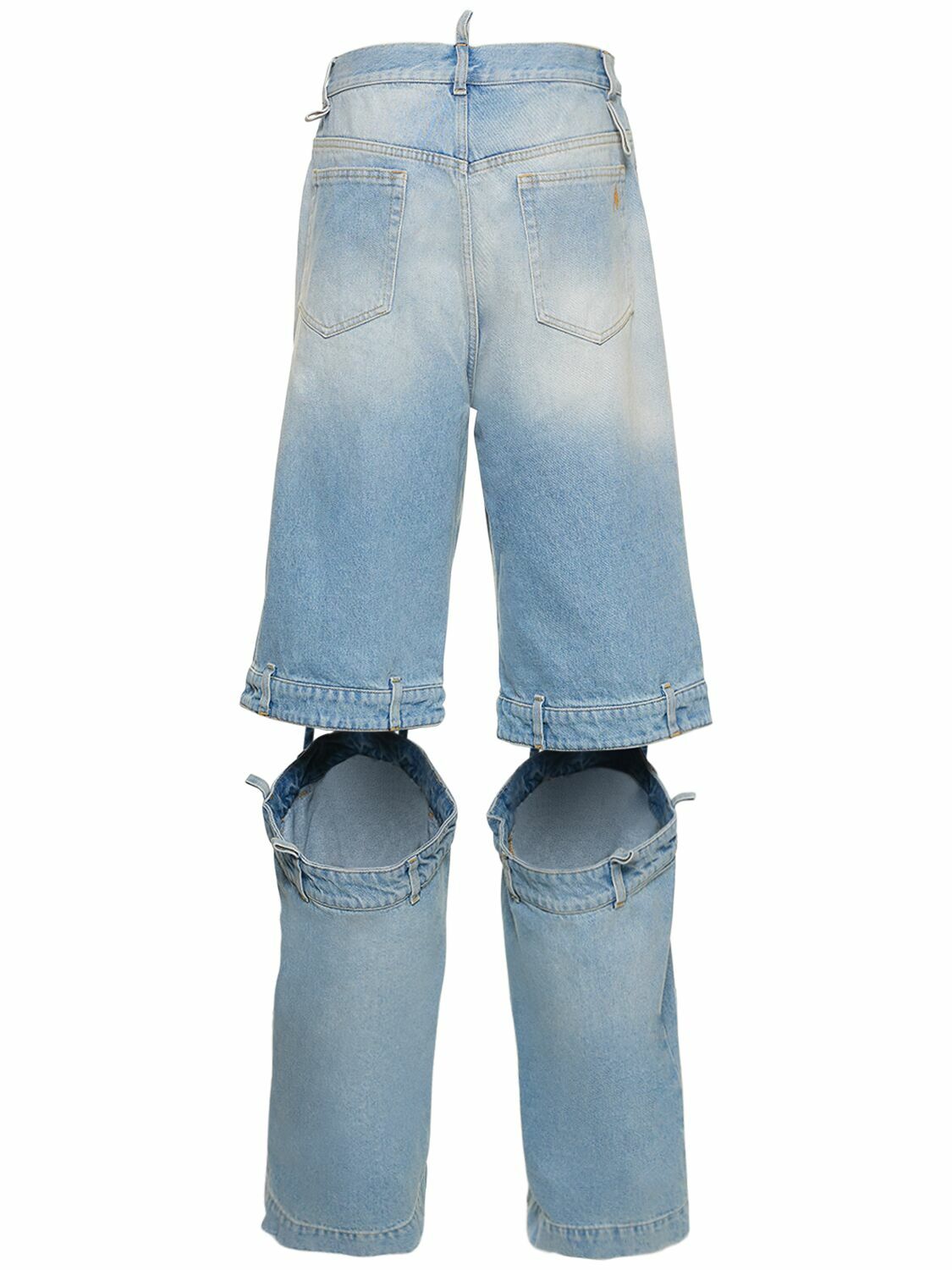 THE ATTICO - Denim Cut Out Jeans The Attico