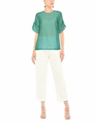 Peserico Womens Top in Green