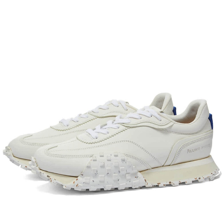Photo: Filling Pieces Men's Crease Runner Sneakers in White