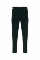 PT Torino Black Stretch Cotton Pant