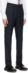 Ring Jacket Navy Tropical Wool Suit