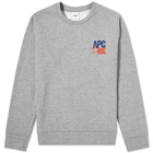 A.P.C. Reynaldo USA Logo Sweat