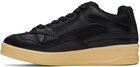 Jil Sander Black Low Top Sneakers