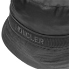 Moncler Women's Logo Nylon Bucket Hat in Black