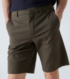 Loro Piana Jarno cotton-blend Bermuda shorts
