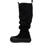 YUME YUME SSENSE Exclusive Black Fisherman Tall Boots