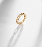 Messika Move Link 18kt gold ring with diamonds