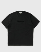 JW Anderson LOGO EMBROIDERY TEE Black Mens Shortsleefe