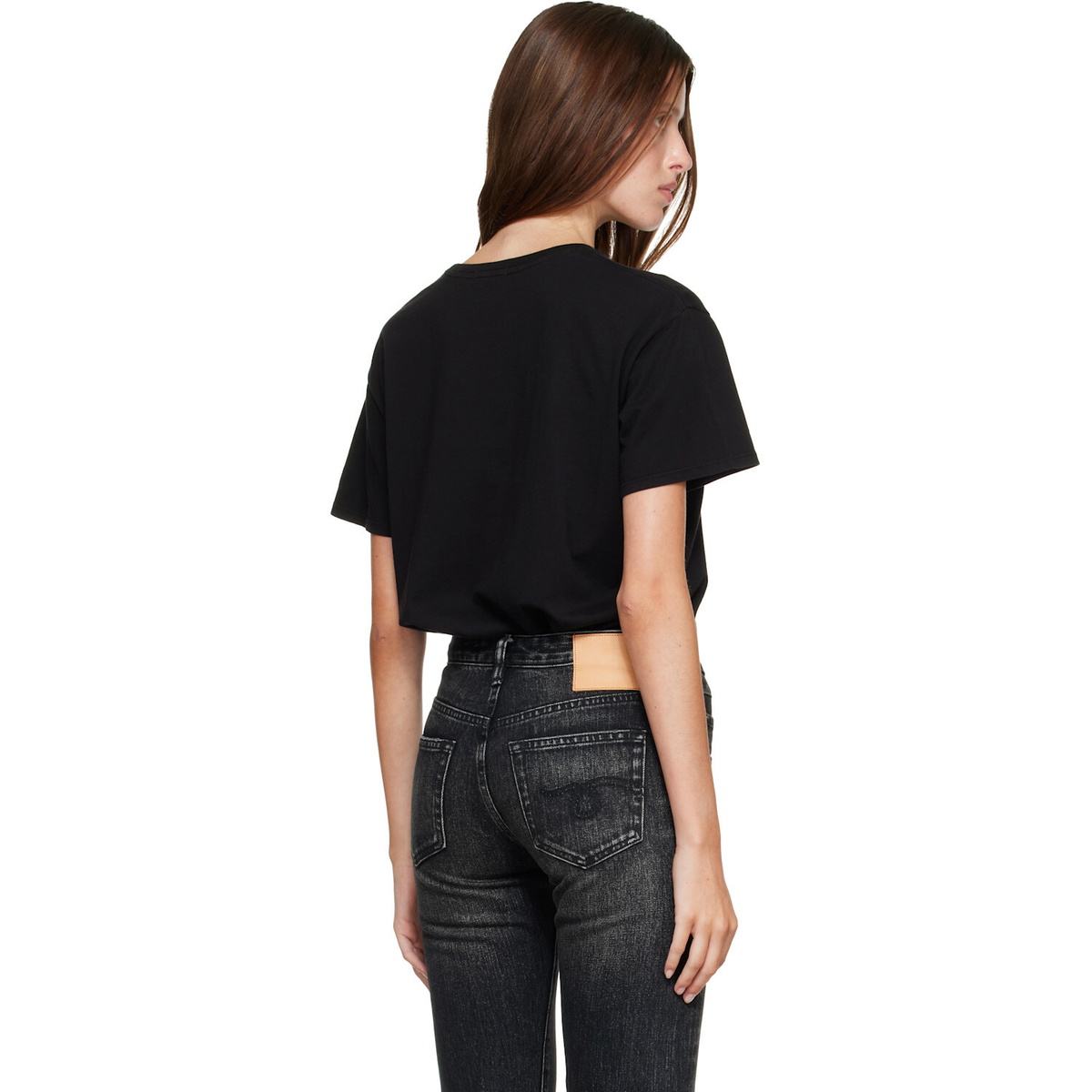 R13 Black 'High On Life' Boy T-shirt
