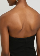 16 Arlington Stell Strapless Mini Dress Black