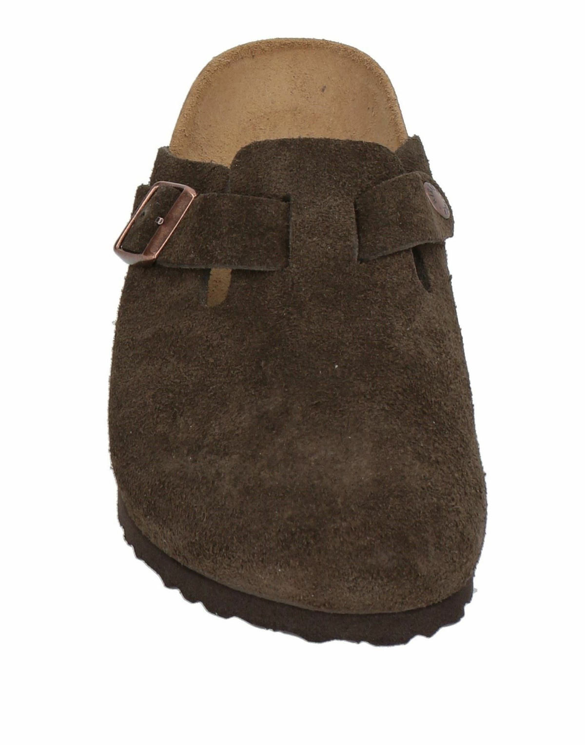 Birkenstock Boston Womens Mules & Clogs in Dark brown