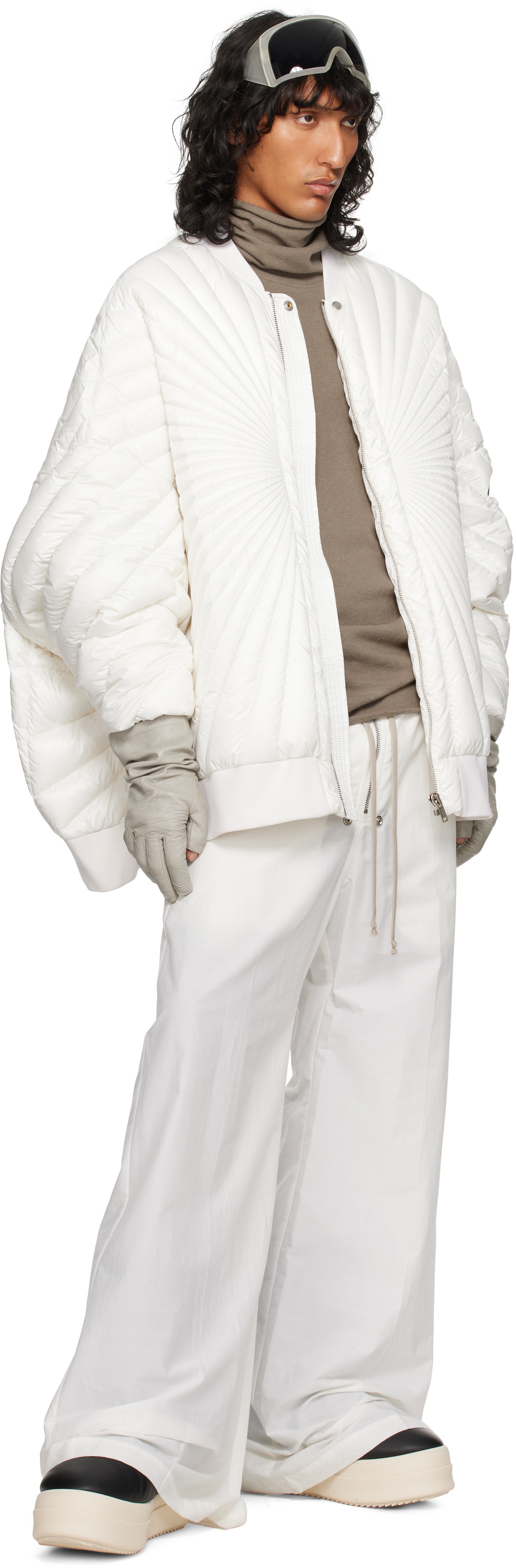 Rick Owens Moncler + Rick Owens Off-White Radiance Peter Bomber 
