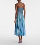 Simkhai Soleil striped midi dress