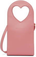 Marco Rambaldi Pink Heart Shoulder Bag