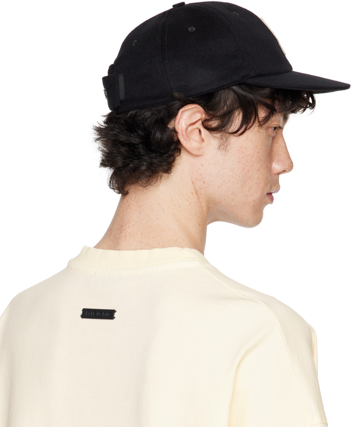 Fear of God Black Baseball Cap