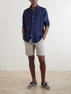 Peter Millar - Matlock Straight-Leg Stretch-Seercucker Shorts - Neutrals