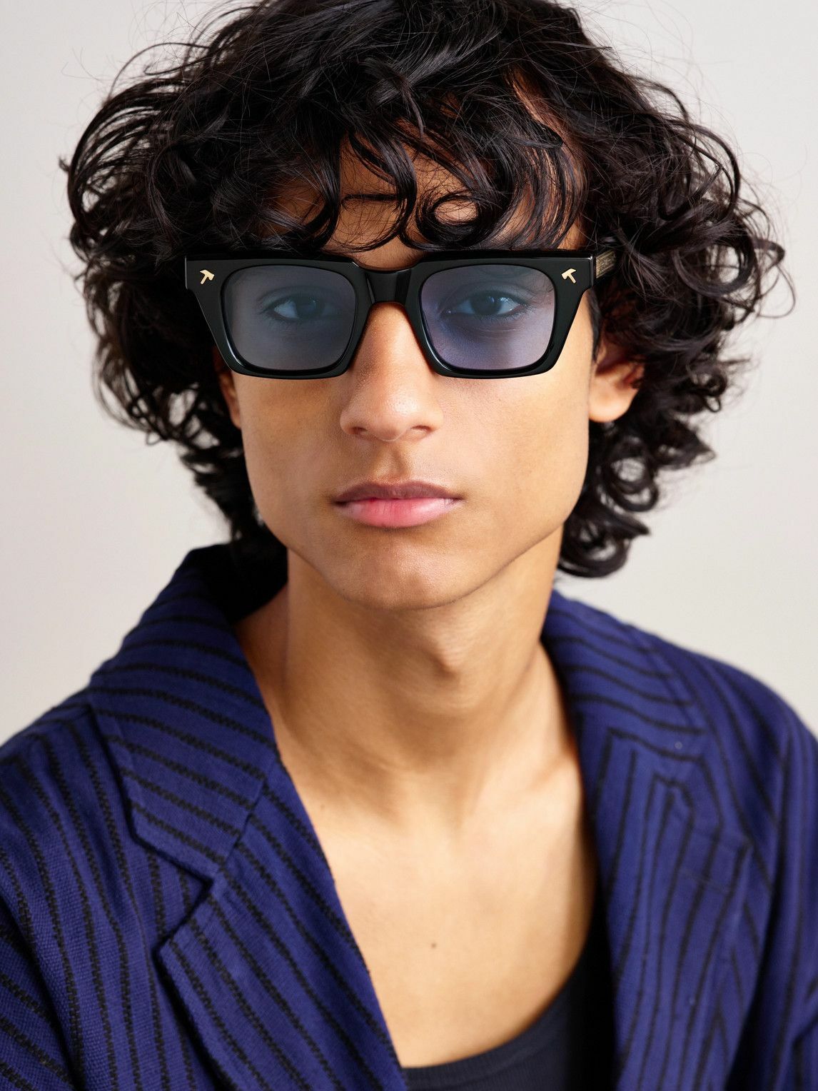 Jacques Marie Mage - Johnny Cash Quentin Square-Frame Acetate Sunglasses
